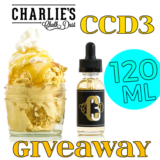 120ml CCD3 Juice Gourmet eLiquid by Charlie's Chalk Dust